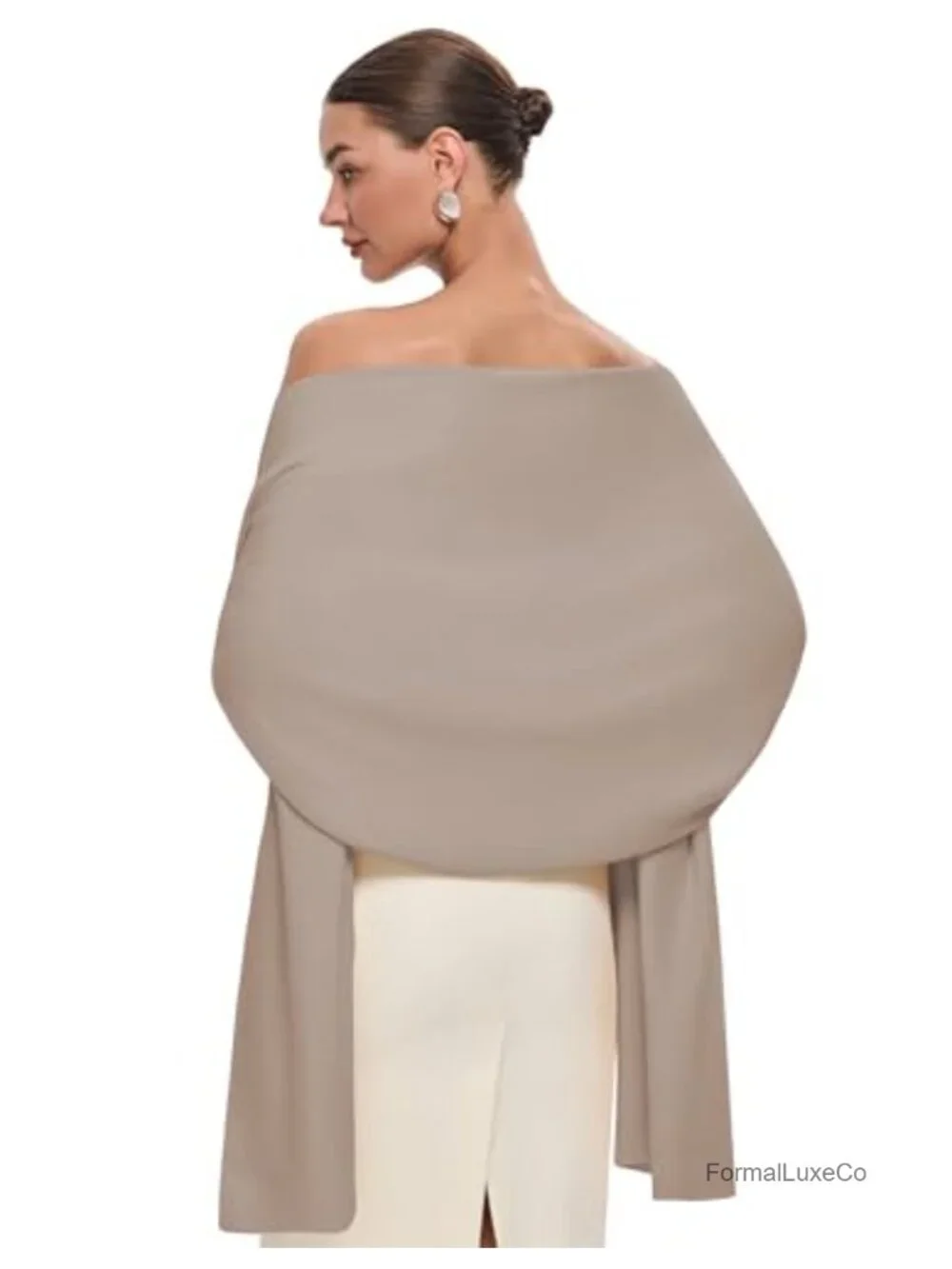 Luxurious Pashmina Shawl Wrap for Evening Dress Large Scarf Blanket Winter Warm